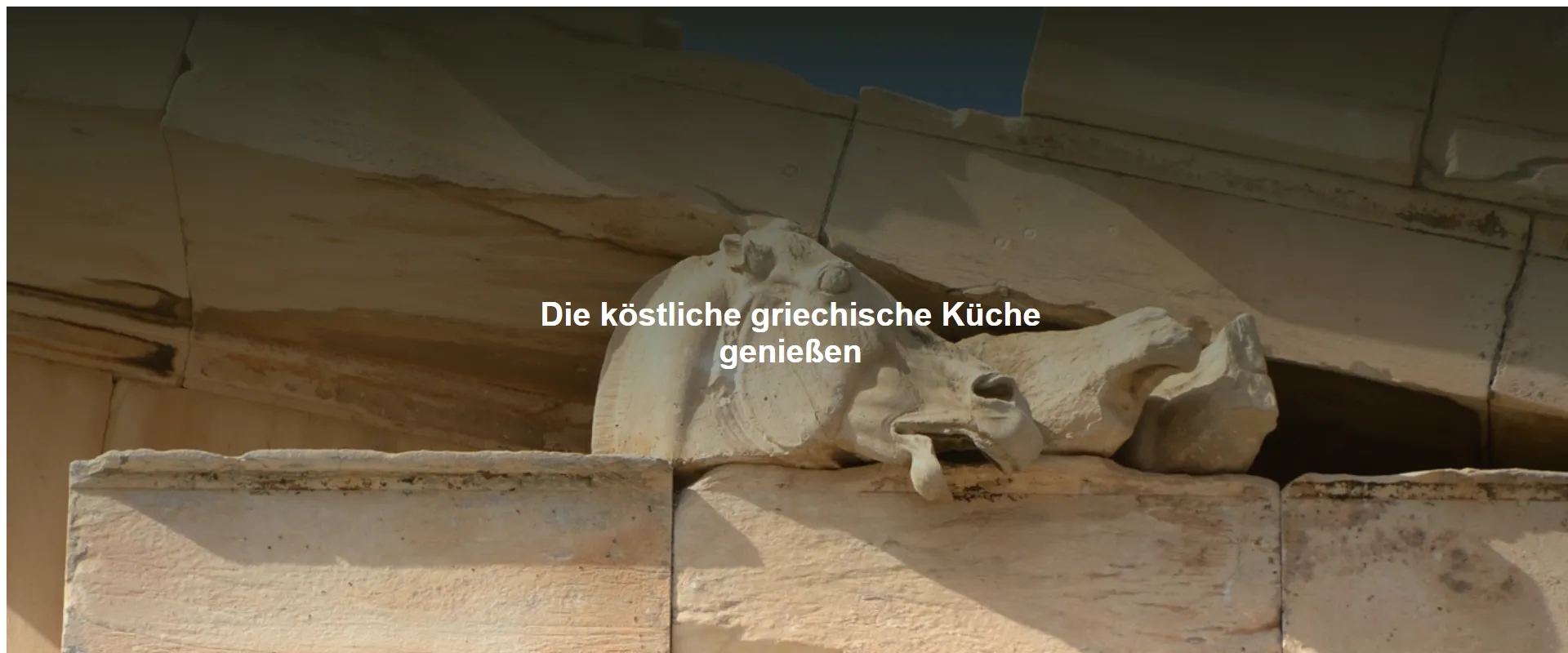 Die köstliche griechische Küche genießen